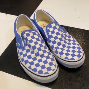 Vans Blue Checkered